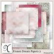 Frozen Dream Digital Scrapbook Papers 02 Preview by Xuxper Designs