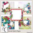 Hawaii Digital Scrapbook Album Preview by Xuxper Designs