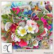 Hawaii Digital Scrapbook Elements Preview by Xuxper Designs