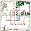 Hawaii Digital Scrapbook Overlays Preview by Xuxper Designs