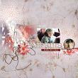 Digital Scrapbook layout using "Be Gentle" collection by Lynn Grieveson