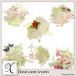 Floral Scent Digital Scrapbook Accents Preview by Xuxper Designs