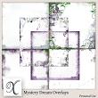 Mystery Dream Digital Scrapbook Overlays Preview by Xuxper Designs