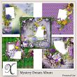 Mystery Dream Digital Scrapbook Album Preview by Xuxper Designs