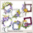 Mystery Dream Digital Scrapbook Clusters Preview by Xuxper Designs