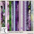 Mystery Dream Digital Scrapbook Papers Preview by Xuxper Designs
