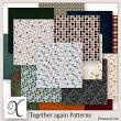 Together Again Digital Scrapbook Pattern Papers Preview by Xuxper Designs