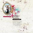 Digital Scrapbook Layout using "No Big Deal" collection by Lynn Grieveson