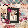 Digital Scrapbook Layout using "No Big Deal" collection by Lynn Grieveson