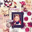 Digital Scrapbook Layout using "No Big Deal" collection by alinalove