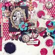 Digital Scrapbook Layout using "No Big Deal" collection by alinalove