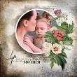 Mother Is...by Lynne Anzelc Digital Art Layout 06