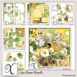 Sun Flower Digital Scrapbook Bundle Preview by Xuxper Designs