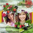 Strawberries Mint by Xuxper Designs Digital Art Layout 03