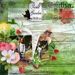 Strawberries Mint by Xuxper Designs Digital Art Layout 08