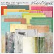 Let's Play with Papers no 15 Digital Scrapbooking Backgrounds by Vicki Stegall