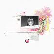 Digital Scrapbook layout using "Spring Paint" by Lynn Grieveson