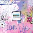 Digital Scrapbook layout by Marijke using "Now is the Time" collection by Lynn Grieveson