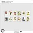 Spring Postage Stamps 02 by Vicki Robinson Designs 