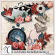 A Vol d'Ailes Digital Scrapbook Embellishments 2 Preview by Xuxper Designs