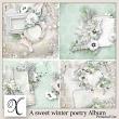 A Sweet Winter Poetry Digital Scrapbook Album Preview by Xuxper Designs