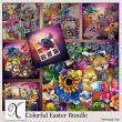 Colorful Easter Digital Scrapbook Bundle Preview by Xuxper Designs