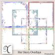 Her Story Digital Scrapbook Edges Preview by Xuxper Designs