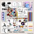 Her Story Digital Scrapbook Bundle Preview by Xuxper Designs
