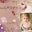 Digital Scrapbook layout by Dady using "I Still Get Butterflies" collection by Lynn Grieveson