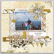 Digital Scrapbook layout by chigirl using "Dreams Are Free" collection by Lynn Grieveson