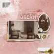 Digital Scrapbook layout by cfile using "Dreams Are Free" collection by Lynn Grieveson