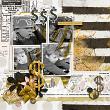 Digital Scrapbook layout by Iowan using "Dreams are Free" collection by Lynn Grieveson