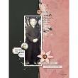 Digital Scrapbook layout by Mcurtt using "Dreams Are Free" collection by Lynn Grieveson