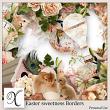 Easter Sweetness Digital Scrapbook Borders Preview by Xuxper Designs