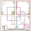 Spring Colors Digital Scrapbook Edges Preview by Xuxper Designs