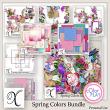 Spring Colors Digital Scrapbook Bundle Preview by Xuxper Designs