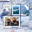 Digital Scrapbook layout by DJP332 using "Mapped" collection by Lynn Grieveson