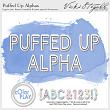 Puffed Up Digital Scrapbooking Alphabet by Vicki Stegall @ Oscraps.com