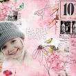 Digital Scrapbook Layout by Dady using "The Reason I Smile" kit by Lynn Grieveson