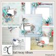 Sail Away Digital Scrapbook Album Preview by Xuxper Designs