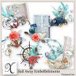 Sail Away Digital Scrapbook Embellishments Preview by Xuxper Designs