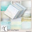 Sail Away Digital Scrapbook Papers Preview by Xuxper Designs