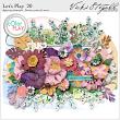 Digital Scrapbook 20 elements | Let's Play by Vicki Stegall | Oscraps