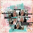 Artful Epressions 05 Digital Scrapbook by Vicki Robinson sample layout 1 by Vicki