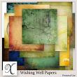 Wishing Well Digital Scrapbook Papers Preview by Xuxper Designs