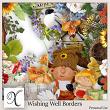 Wishing Well Digital Scrapbook Borders Preview by Xuxper Designs