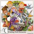 Wishing Well Digital Scrapbook Elements Preview by Xuxper Designs