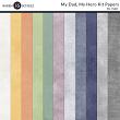 My Dad, My Hero Digital Scrapbook Kit Paper Preview 02 by Karen Schulz Designs
