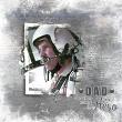 My Dad, My Hero by Karen Schulz Designs Digital Art Layout 24