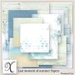 Last Moment Of Summer Digital Scrapbook Papers Preview by Xuxper Designs